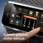 Philips Kaffeevollautomat der Serie 5400 – Espressomaschine für 12 Getränke, schnell reinigendes LatteGo System, intuitives TFT-Display, anpassbare Kaffeeeinstellungen (EP5441/50)