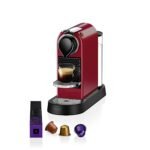 Nespresso Krups XN761B Citiz&Milk Kaffeekapselmaschine | automatischen Standby-Modus | 1260W | Wassertankkapazität: 1L | Pumpendruck: 19 Bar | silber