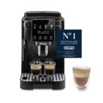 De’Longhi Magnifica Start - Perfetto Kaffeevollautomat mit LatteCrema-Milchaufschäumer, 4 One-Touch-Getränke, Cappuccino, Espresso Kaffeemaschine, Soft-Touch-Bedienfeld, Schwarz (ECAM220.91.B)