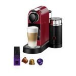 Nespresso Krups XN761B Citiz&Milk Kaffeekapselmaschine | automatischen Standby-Modus | 1260W | Wassertankkapazität: 1L | Pumpendruck: 19 Bar | silber
