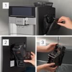 Siemens Kaffeevollautomat EQ6 plus s300, Milchsystem, 11 Getränke, automatische Reinigung des Milchsystems, Keramikmahlwerk, großes Touchdisplay, Silber, TE653501DE