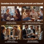 Warriors1 5 in 1 Multi Kapselmaschine für Nespresso OL, Dolce Gusto, Lavazza A Modo Mio, FAP Espresso Point Kapseln und Gemahlen Kaffee, 20 bars, 0,82 L, Automatische Kaffeemaschine für Zuhause & Büro